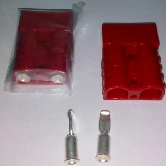 Разъем электрический Автоспас 50А ATV красный