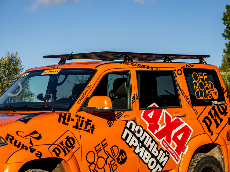 Багажник экспедиционный РИФ 1200x2100 мм для УАЗ Патриот