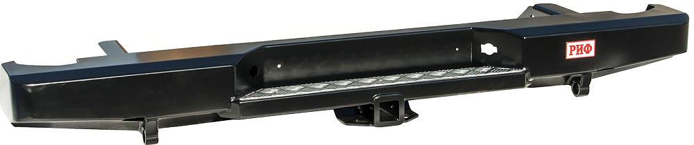 Бампер задний силовой Nissan Navara D40 (2005-2014) с квадратом под фаркоп Бампер задний силовой Nissan Navara D40 (2005-2014) с квадратом под фаркоп