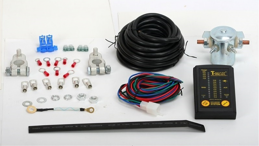 T-Max Набор для подсоединения двух батарей с индикатором зарядки