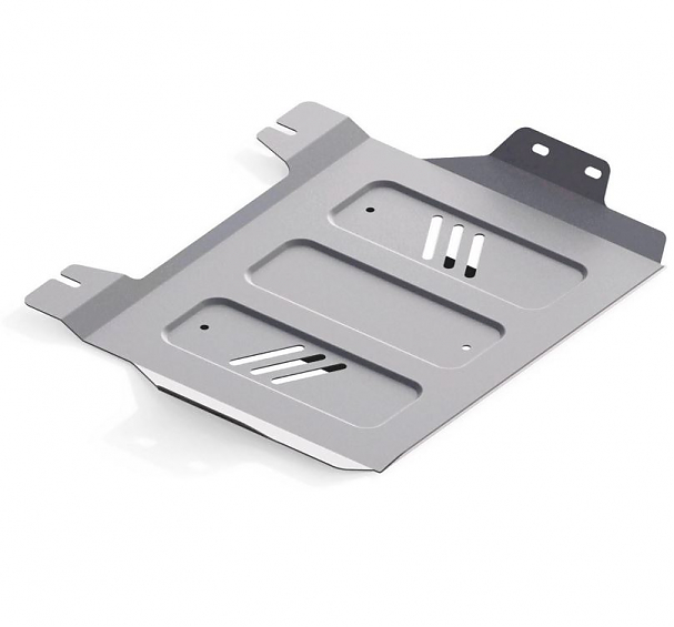 Защита алюминиевая Rival для РК Mitsubishi L200 IV 2015+ / Pajero Sport 3 2015+