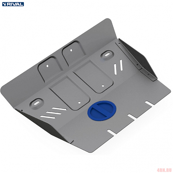 Защита алюминиевая Rival для картера Toyota FJ Cruiser 2006+ часть 1