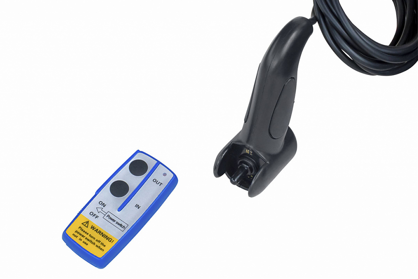 Лебёдка электрическая автомобильная 12V Runva Magnum 12000 lbs 5443 кг (стальной трос)