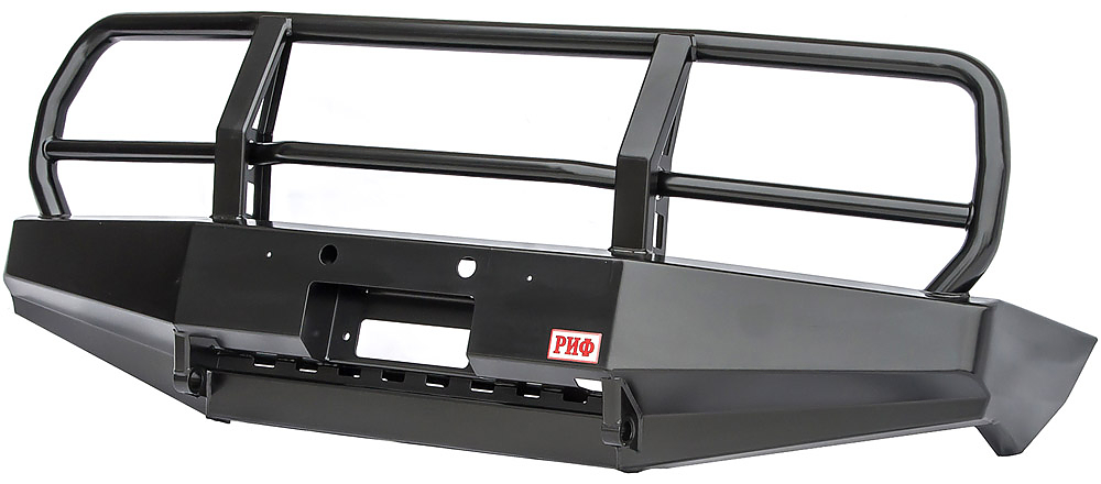 Бампер передний силовой Toyota Land Cruiser 80 без доп. фар с защитной дугой