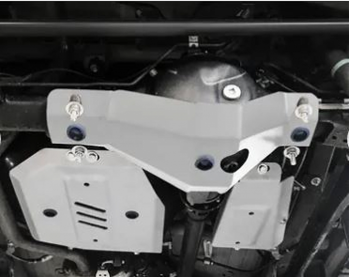 Защита алюминиевая Rival для заднего дифференциала Suzuki Jimny IV 2019-2020.