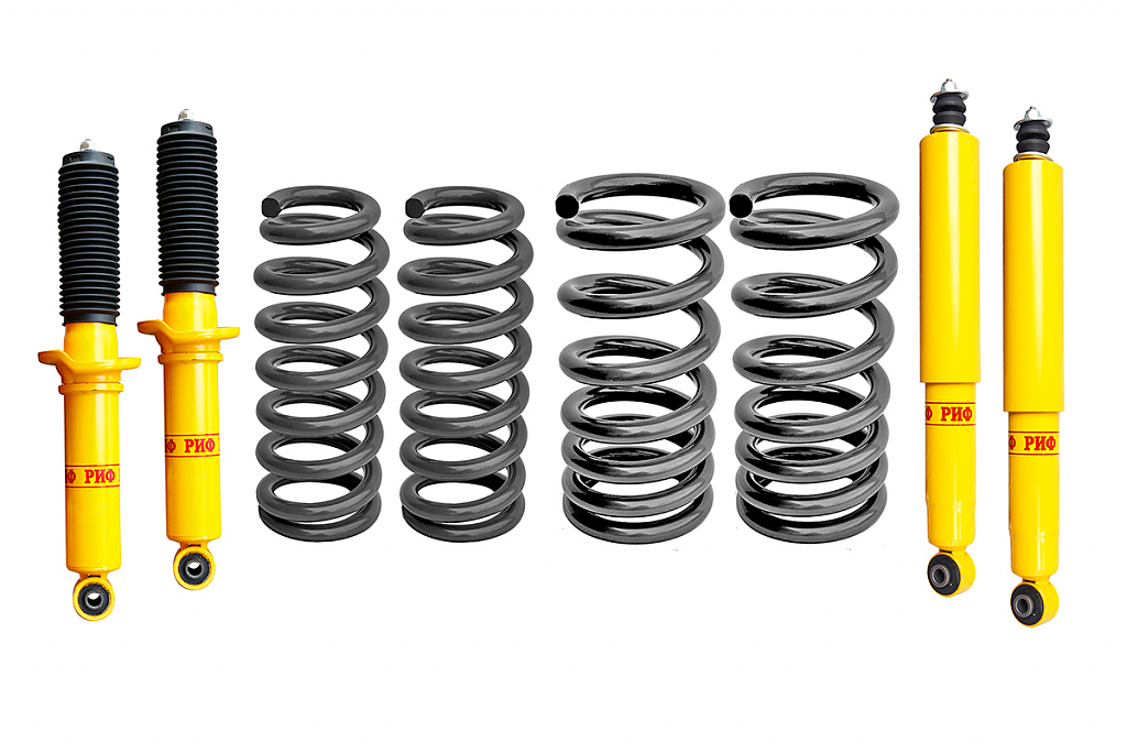 Лифт-комплект РИФ Mitsubishi Pajero III-IV жесткий лифт +40 мм