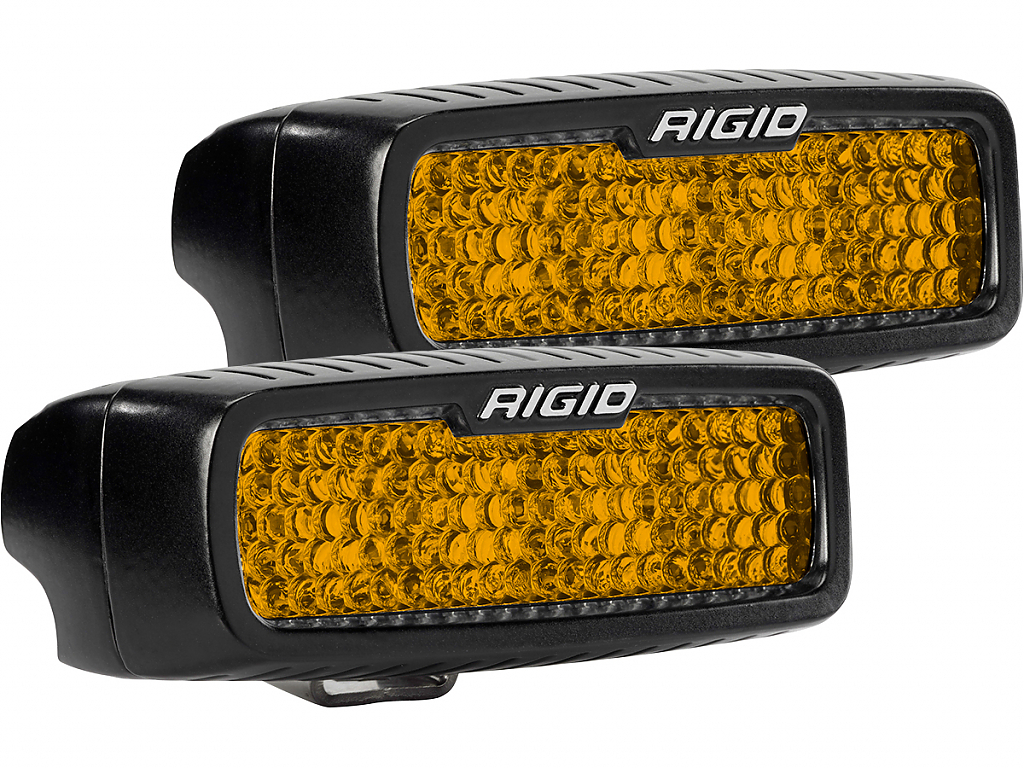 Задние фонари Rigid SR-Q Серия - Янтарный цвет (пара) Задние фонари Rigid SR-Q Серия - Янтарный цвет (пара)