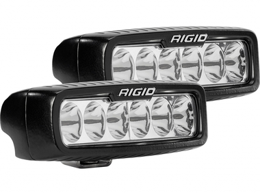 Светодиодные фары Rigid SR-Q Серия PRO (6 светодиодов) - Водительский свет (пара)