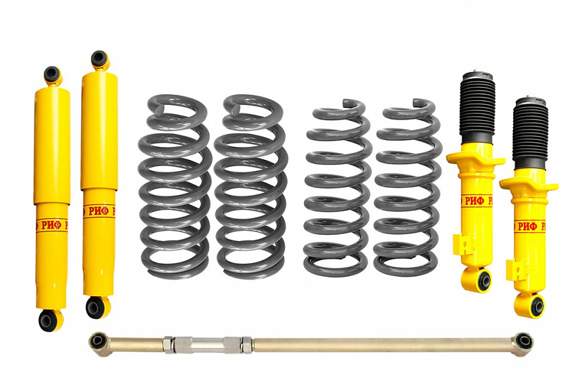 Лифт-комплект РИФ Mitsubishi Pajero Sport II 2009-2015 жёсткий лифт +40 мм