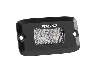 Миниатюрная светодиодная фара Rigid SR-M Серия PRO (2 светодиода) - Рабочий свет - Врезная установка (шт.)