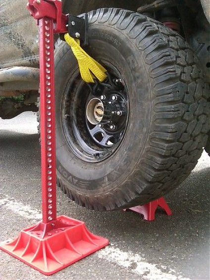 Устройство для подъёма за колесо HI-LIFT для реечного домкрата