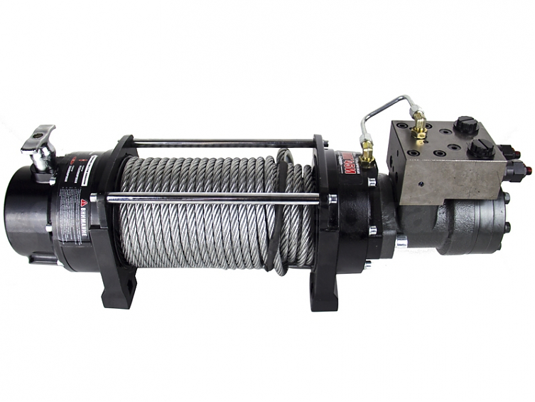 Лебедка индустриальная гидравлическая планетарная Автоспас ЛПГ45И Буйвол