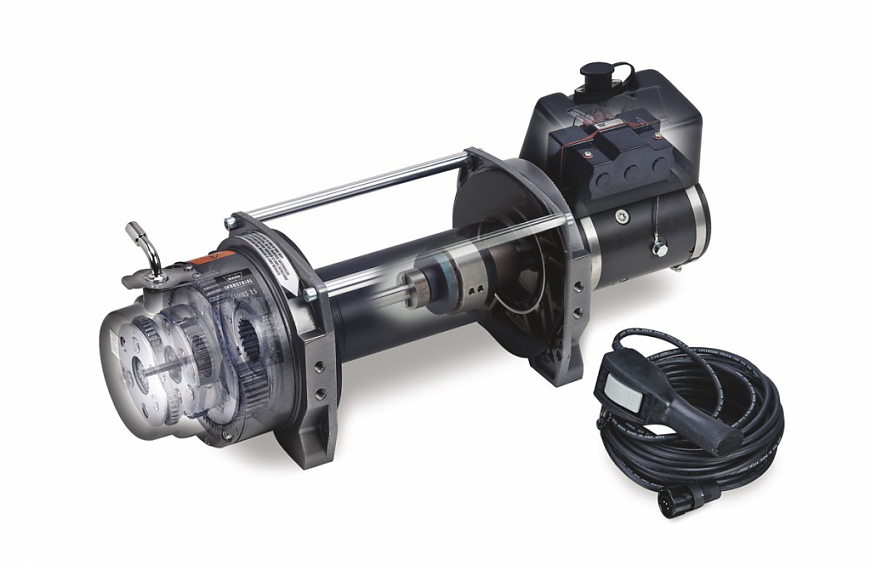 Лебедка электрическая индустриальная Warn SERIES 12-A-2D CE(12V)