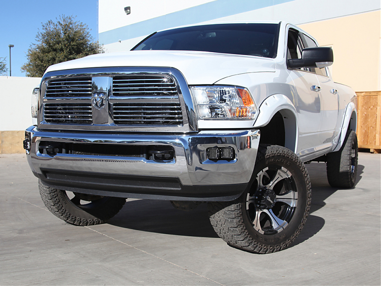 Светодиодные фары Rigid Dually SAE-Серия  (4 светодиода) Противотуманная фара (пара) Подходят для бамперов Rival