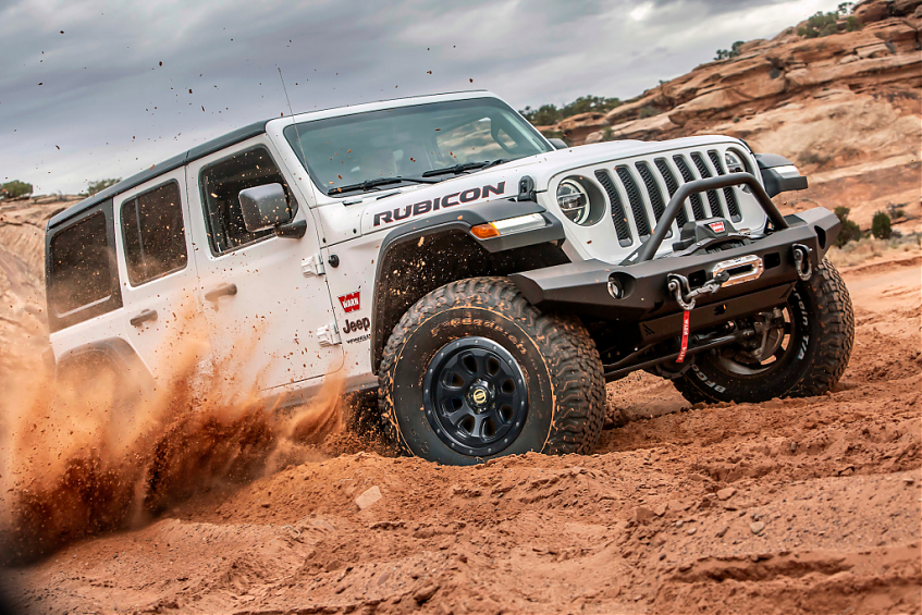 Диск колесный усиленный Warn Moonsault 17 x 8.5  5X127 ET0 Черные  для Jeep Wrangler JL \ JK