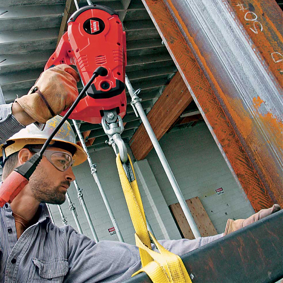 Лебедка ручная электрическая WARN PullzAll™  аккумуляторная 24B беспроводная (2 аккум.)