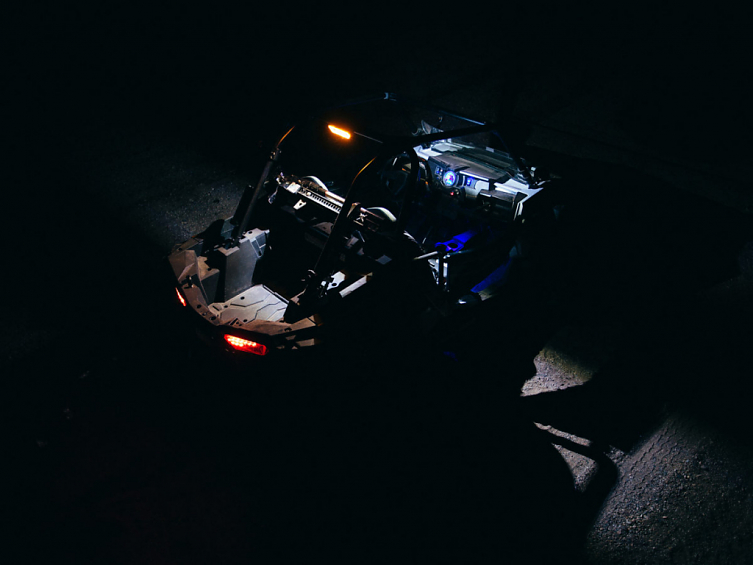 Светодиодный фонарь Rigid CHASE – ДХО / Стоп-сигнал – Красный цвет