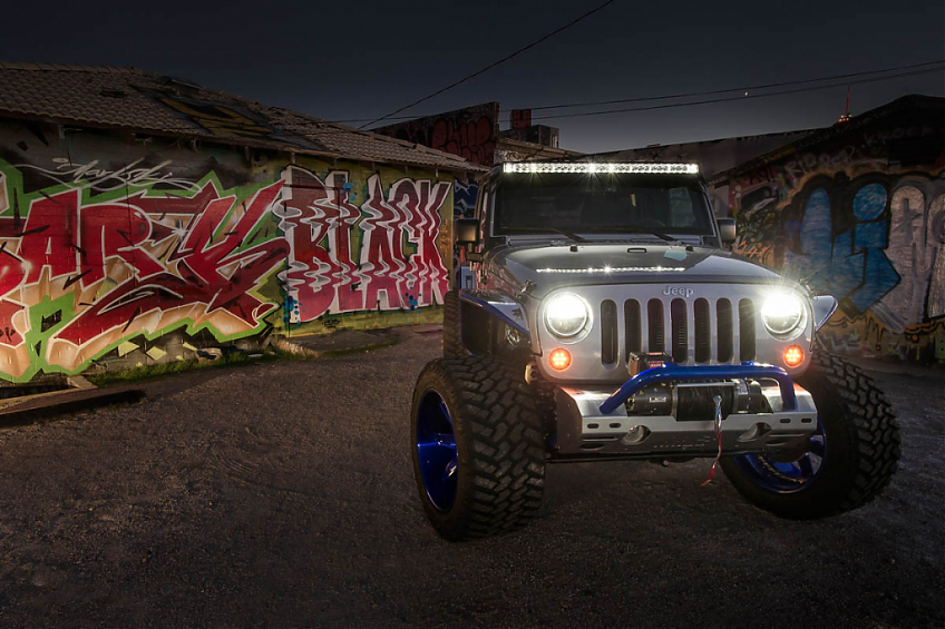 Светодиодная балка 50″ Rigid Radiance Plus cерия (27 Светодиодов) Белая подсветка