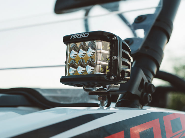 Светодиодные фары Rigid D-SS Серия PRO (9 светодиодов) Водительский свет (пара)