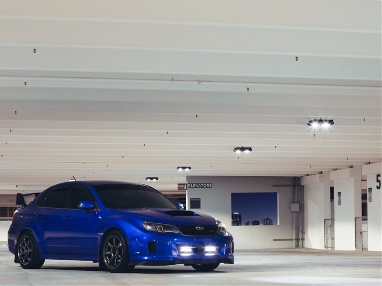 Светодиодная балка Rigid  SR6 SAE-Серия  (6 светодиодов) Противотуманные фары (пара)