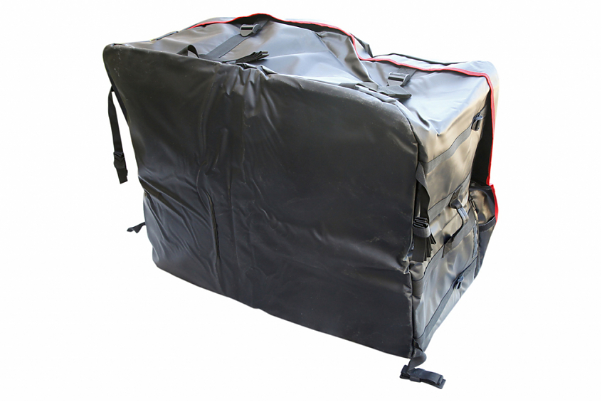 Автобокс на крышу экспедиционного багажника РИФ мягкий (130x80x40 см)