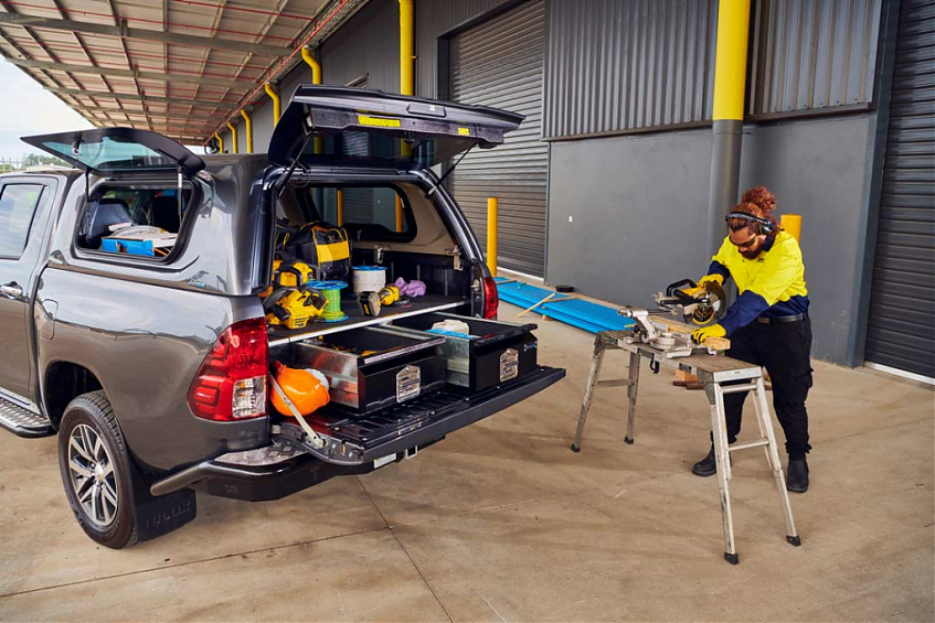 Ящики в кузов AEROKLAS DRAWERS для пикапа Mitsubishi L200 2015+