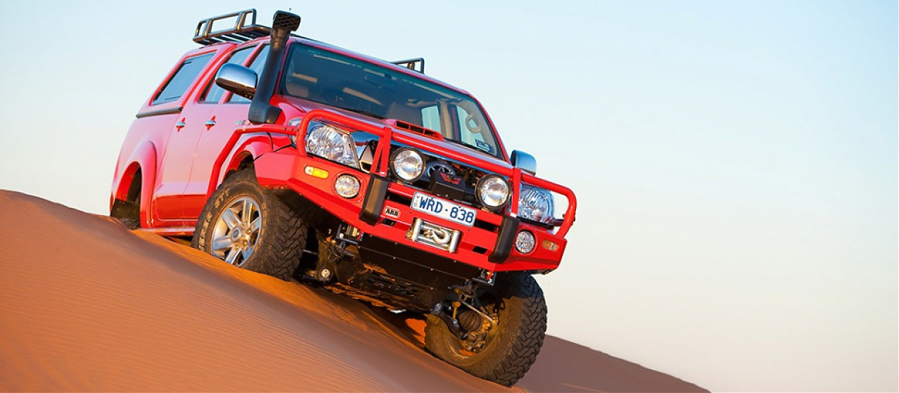 Бампер передний силовой ARB Deluxe для Toyota Hilux Vigo с 2005 до 06/2011 года. (3414400)