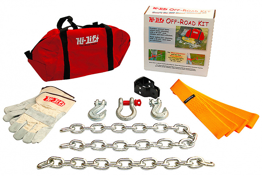 Набор для использования реечного домкрата Hi-Lift в качестве лебедки OFF-ROAD-KIT