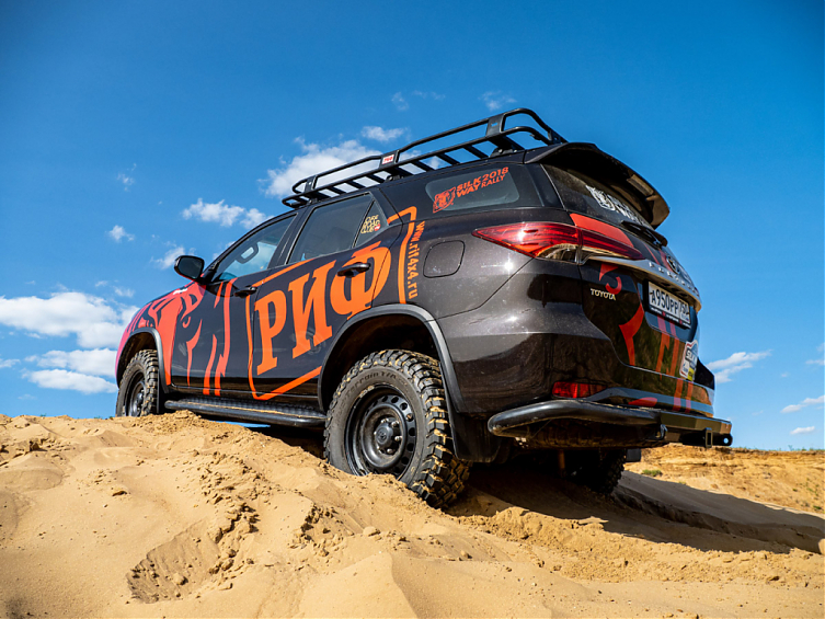 Багажник экспедиционный РИФ 1200х2100 мм для Toyota Fortuner 2015+