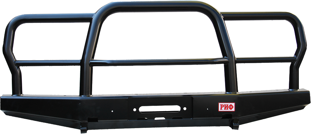 Бампер передний силовой УАЗ Хантер усиленный с трубной защитной дугой