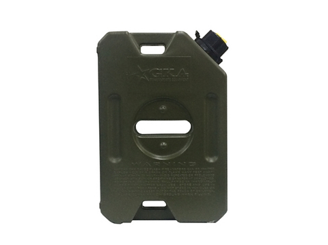 Канистра экспедиционная для мотоцикла GKA 4 литра зеленая
