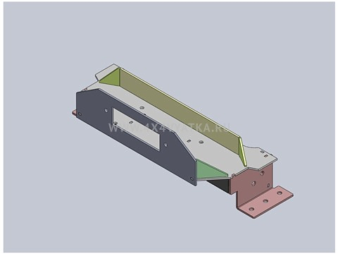 Площадка под лебедку в штатный бампер Toyota Land Cruiser 105 Площадка под лебедку в штатный бампер Toyota Land Cruiser 105