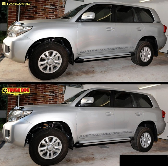 Лифт комплект усиленной подвески Tough Dog для Land Cruiser 200 2007+