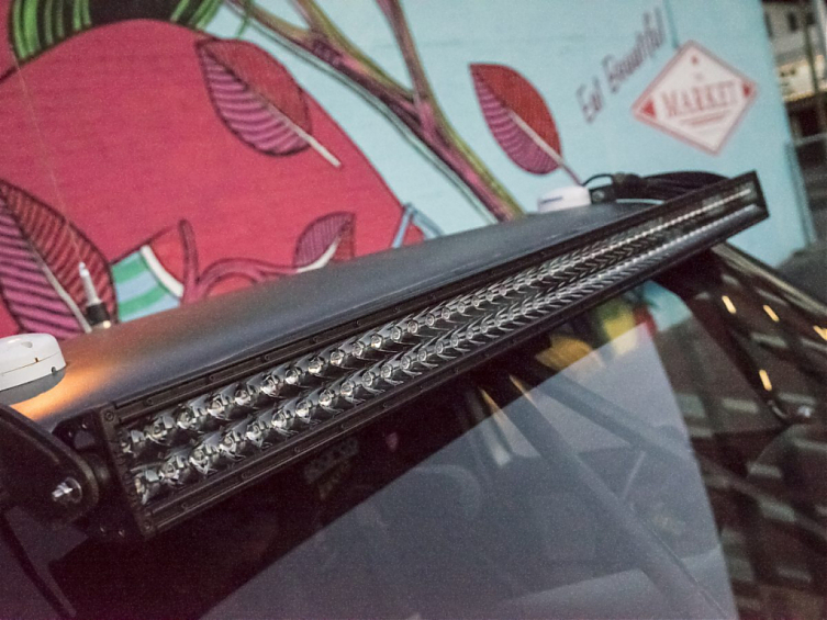 Светодиодная балка 50″ Rigid RDS Серия PRO - Дальний свет Midnight Edition