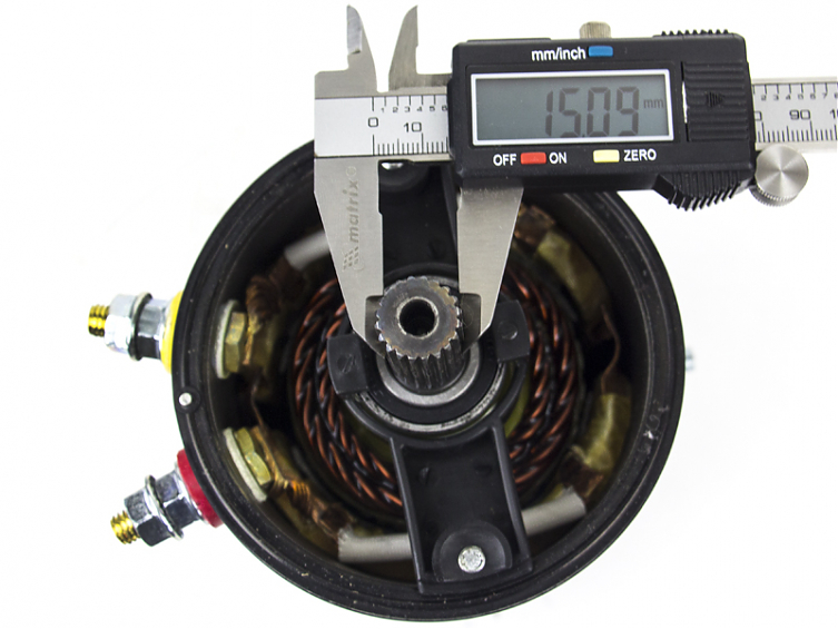 Мотор электрический лебедки 24В для Автоспас Бизон-68