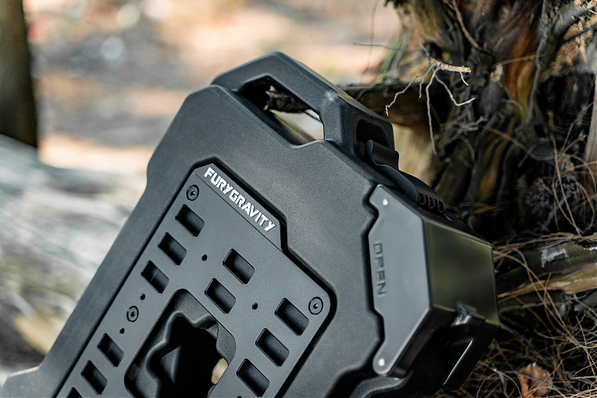 Крепление канистр к задней двери с 2 канистрами FURY для Jeep Wrangler JL