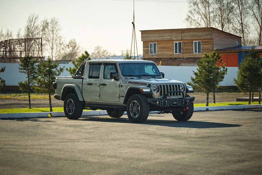 Бампер силовой передний BMS HUNTER для Jeep Wrangler JL \ Gladiator JT 2018-2024