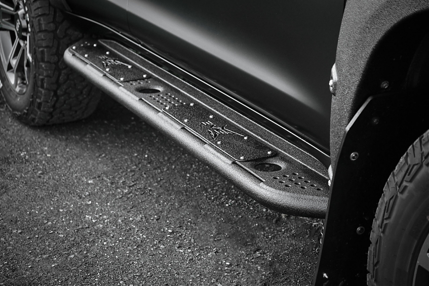 Пороги силовые BMS ALFA для Toyota Land Cruiser Prado 150 Тойота Прадо 150 2009-2023 комплект