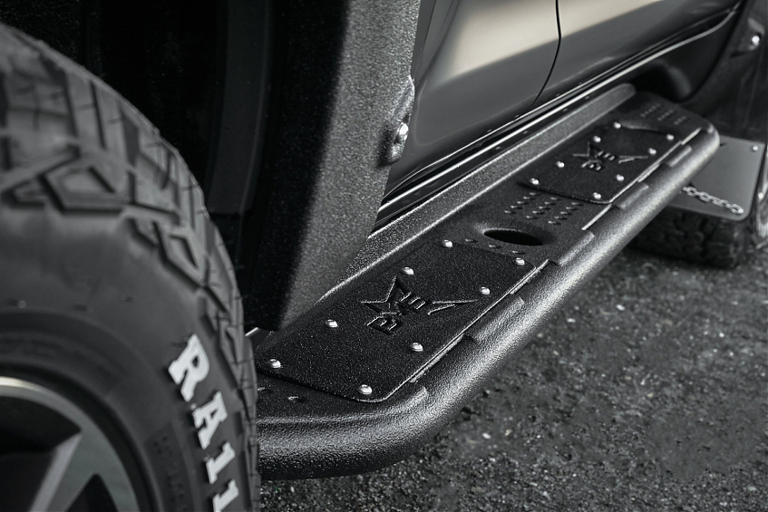 Пороги силовые BMS ALFA для Toyota Land Cruiser Prado 150 Тойота Прадо 150 2009-2023 комплект