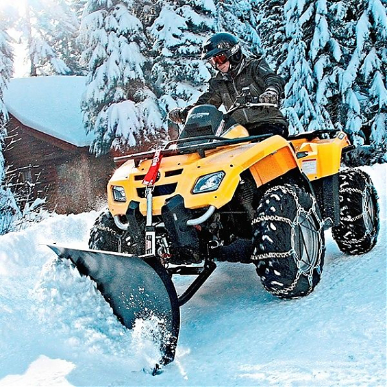 Отвал для снега 135 см прямой для квадроцикла