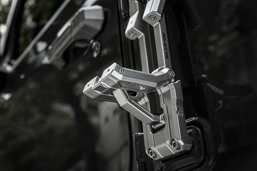 Подножка на дверь FURY для Jeep Wrangler JL (Чёрная)