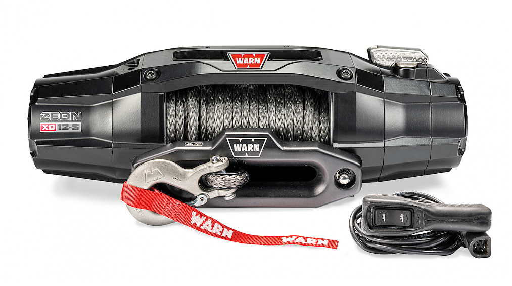 Лебедка  автомобильная электрическая WARN ZEON XD 14-S синтетический трос