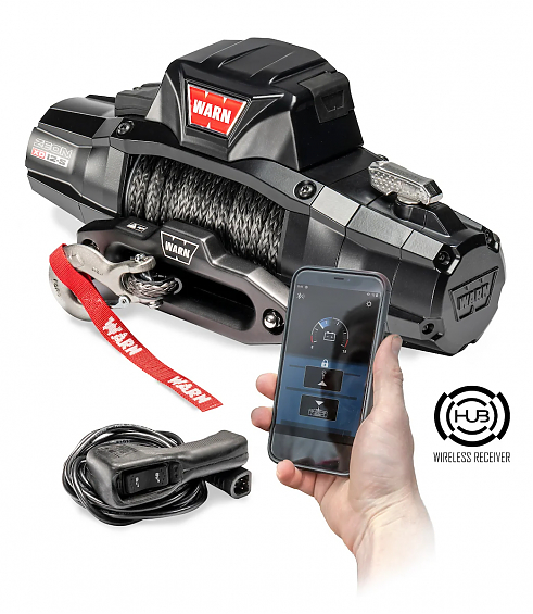 Лебедка  автомобильная электрическая WARN ZEON XD 14-S синтетический трос