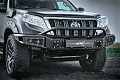 Бампер силовой передний BMS ALFA для  Toyota Land Cruiser Prado 150 2009-2017