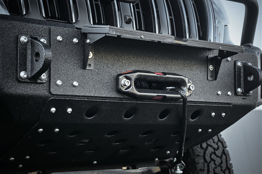 Бампер силовой передний BMS ALFA для  Toyota Land Cruiser Prado 150 2009-2017