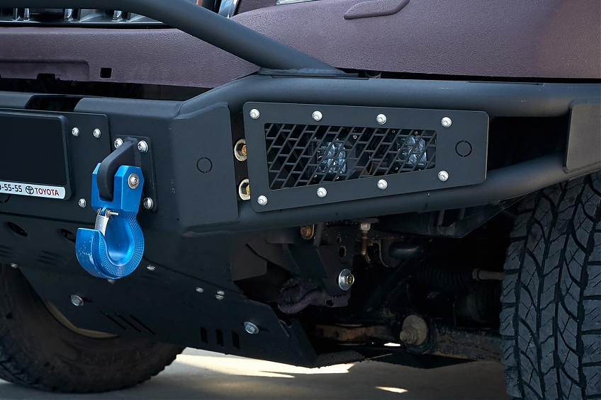 Бампер силовой передний BMS ALFA для  Toyota Land Cruiser Prado 150 2009-2017