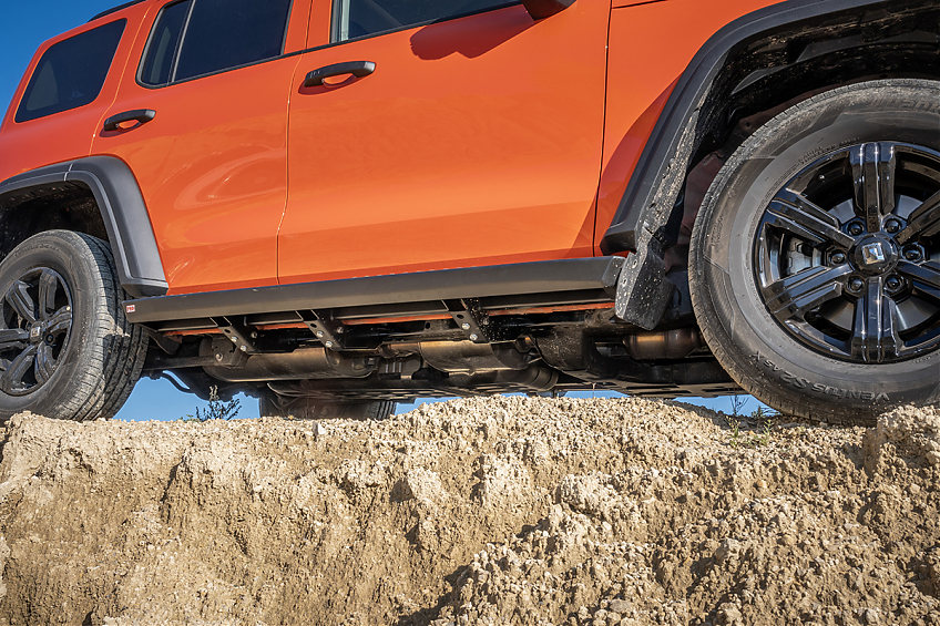 Пороги силовые РИФ с креплением на раму для TANK 300