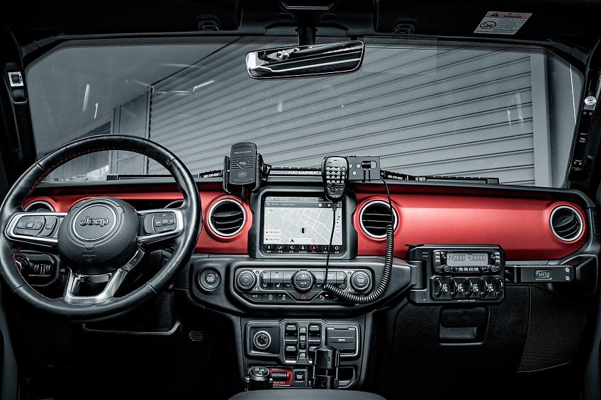 Контрольная панель FURY для Jeep Wrangler JL