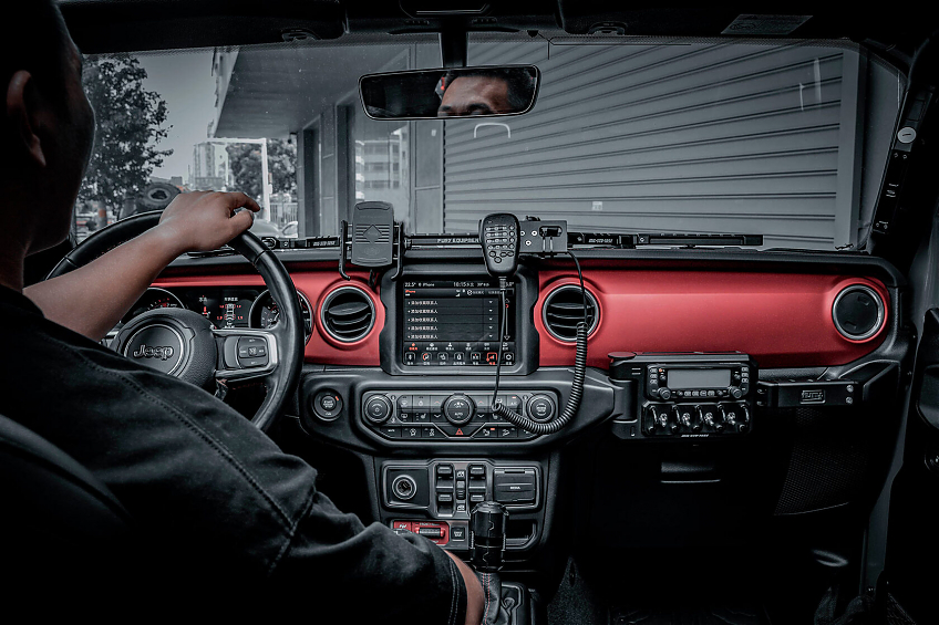 Контрольная панель FURY для Jeep Wrangler JL