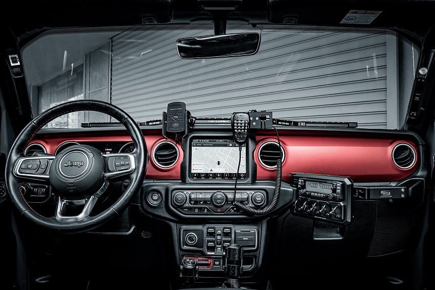 Контрольная панель FURY для Jeep Wrangler JL